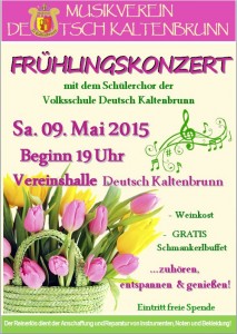 Voranzeige Frühlingskonzert